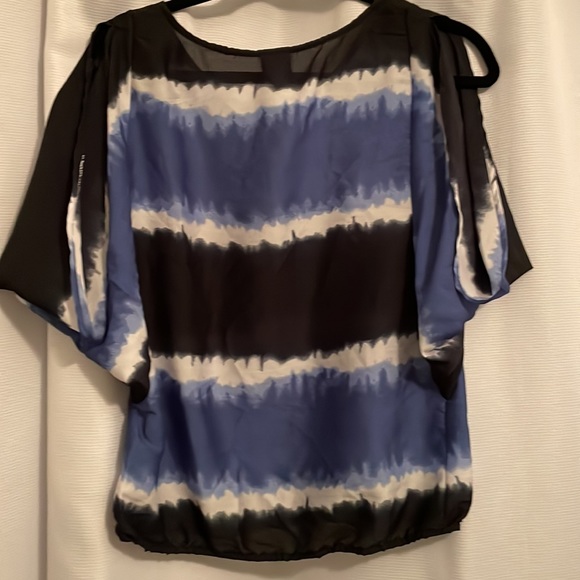 Tie dye striped blouse - Picture 4 of 5